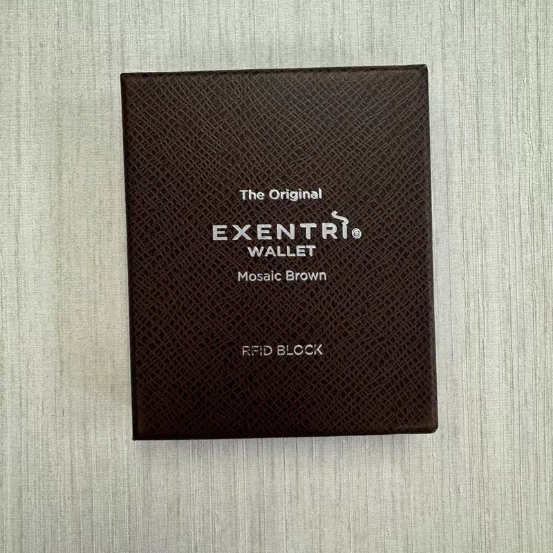 EXENTRI Wallet 卡夾真皮防盜錢包