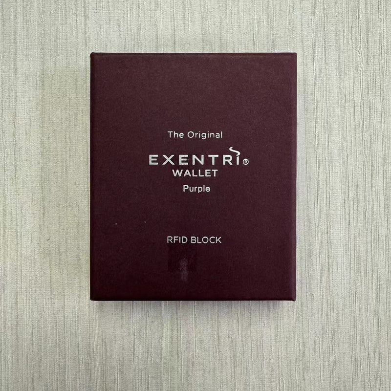 EXENTRI Wallet 卡夾真皮防盜錢包