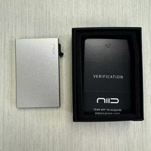 NIID Slide Mini Card Protector 半自動防盜卡片盒  #1371 ( 陳列品/瑕疵品特價出售 )