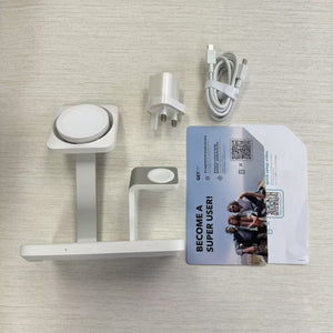 ESR 3-in-1 MagSafe Charger 磁吸無線充電器 2C5710201 #1557 ( 陳列品/瑕疵品特價出售 )