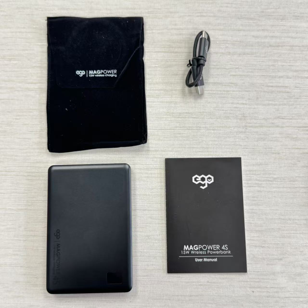 EGO Magpower Gen.4S 10000mAh magsafe 移動電源 #1628 ( 陳列品/瑕疵品特價出售 )