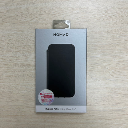 NOMAD Rugged Folio iPhone 12 mini 真皮保護套 #1289 ( 陳列品/瑕疵品特價出售 )