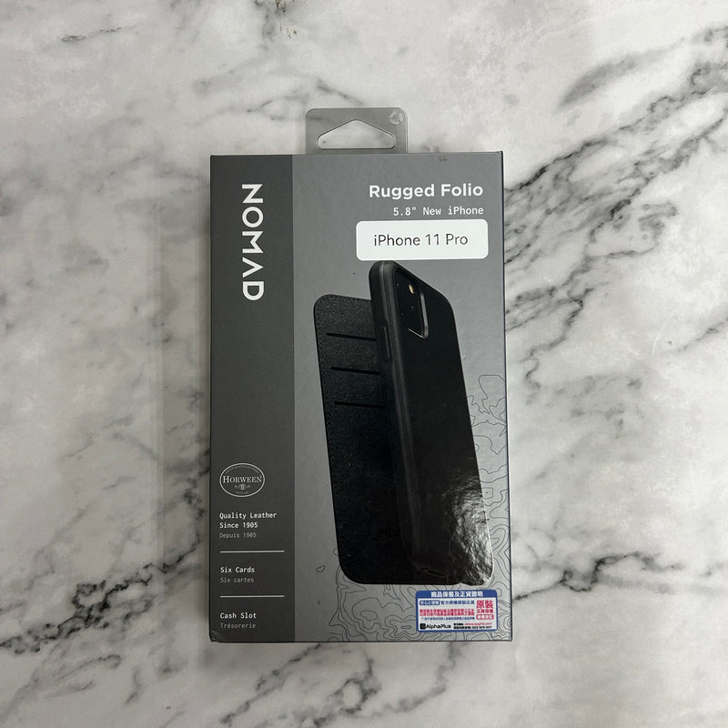 NOMAD Rugged Folio iPhone11 Pro 功能性保護套