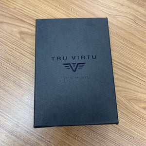 Tru Virtu Card Case CLICK & SLIDE Silver Arrow 多功能卡包 #934 ( 陳列品/瑕疵品特價出售 )